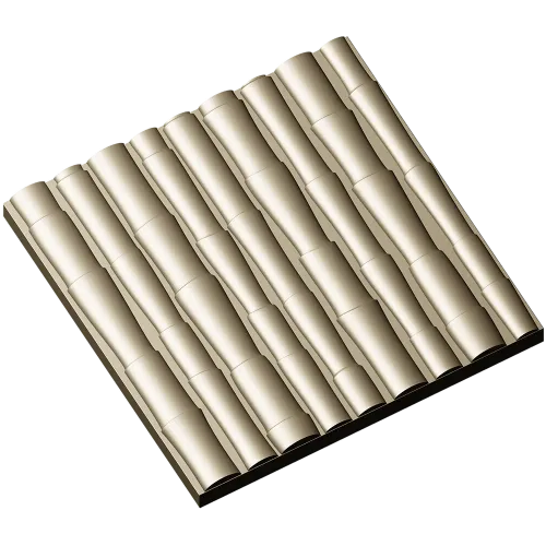Bamboo Relief Panel STL for CNC
