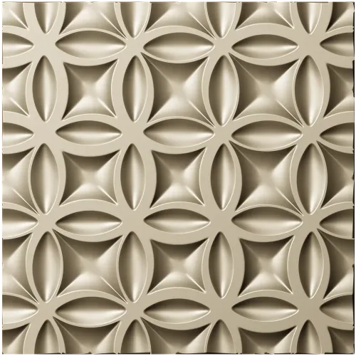 Petal Mosaic Decorative Panel STL