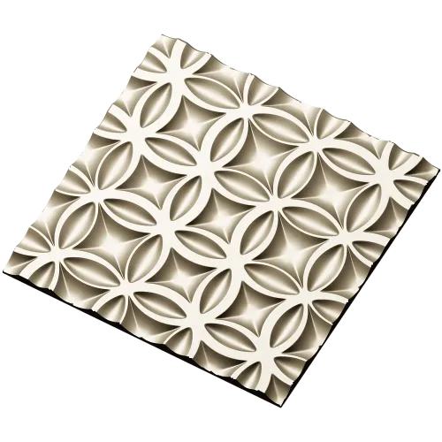 Petal Mosaic Decorative Panel STL