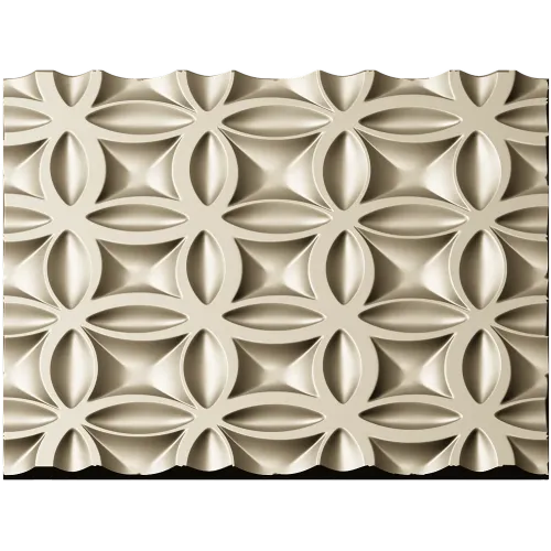 Petal Mosaic Decorative Panel STL
