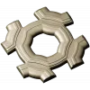 Helios Rosette - high-relief STL 3D model for CNC carving