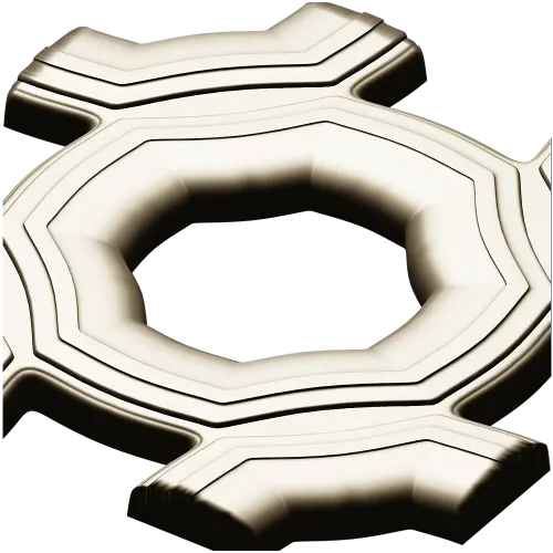 Helios Rosette - high-relief STL 3D model for CNC carving