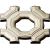 Helios Rosette - high-relief STL 3D model for CNC carving