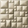 Quilted Cube Panel - 3D STL relief for CNC