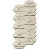 HexaFlora decorative hex panel - STL 3D model for CNC