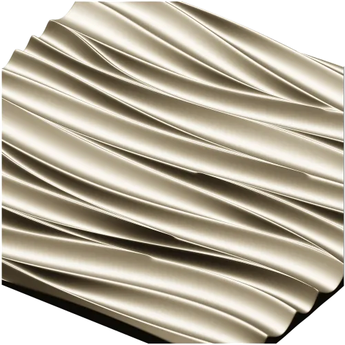 Waveflow Relief - decorative panel 3D model (STL) for CNC