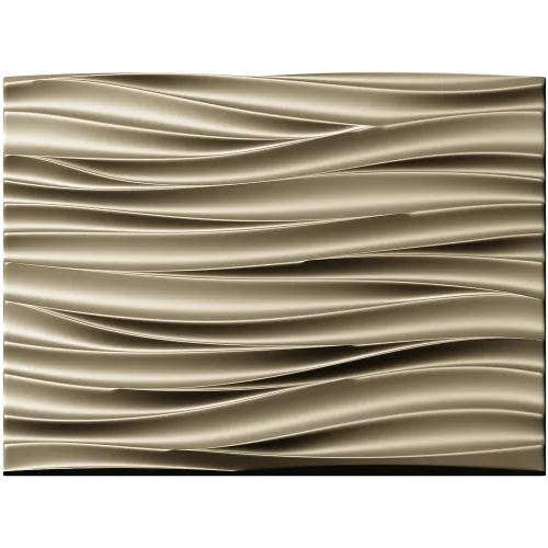 Waveflow Relief - decorative panel 3D model (STL) for CNC