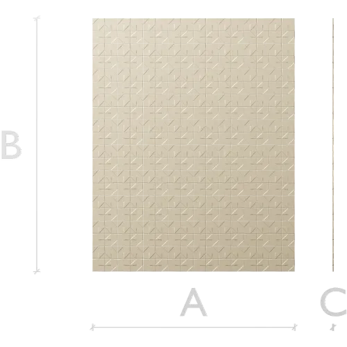 Tessera Geo Panel - STL 3D model for CNC routing