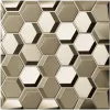 Hexagonal Honeycomb Relief Panel - STL 3D Model for CNC