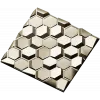 Hexagonal Honeycomb Relief Panel - STL 3D Model for CNC