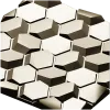Hexagonal Honeycomb Relief Panel - STL 3D Model for CNC