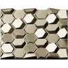 Hexagonal Honeycomb Relief Panel - STL 3D Model for CNC