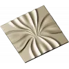 Radiant Bloom decorative panel - STL 3D model for CNC milling