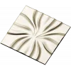 Radiant Bloom decorative panel - STL 3D model for CNC milling