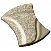 Aurelia Wave Segment - STL 3D model for CNC decorative panel