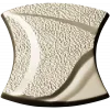 Aurelia Wave Segment - STL 3D model for CNC decorative panel