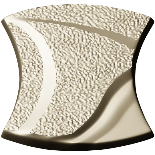 Aurelia Wave Segment - STL 3D model for CNC decorative panel