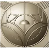 Tulip Medallion Panel STL for CNC milling