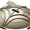 Tulip Medallion Panel STL for CNC milling