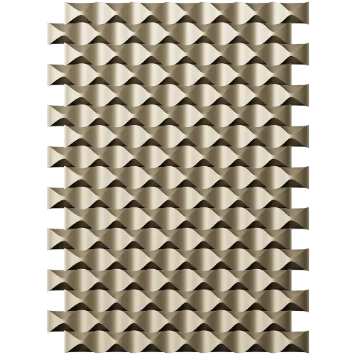 Волнистая рельефная панель - 3D модель в формате STL для ЧПУ