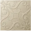 Ornamental Arabesque Square Panel STL for CNC