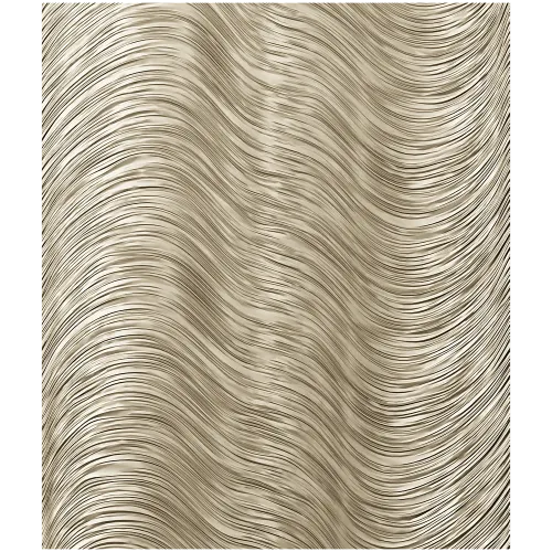 Wavy Grain Decorative Panel STL Model