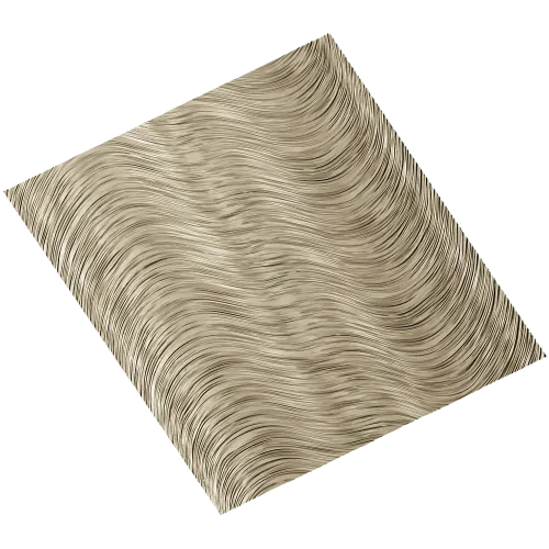 Wavy Grain Decorative Panel STL Model