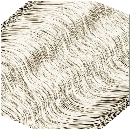 Wavy Grain Decorative Panel STL Model