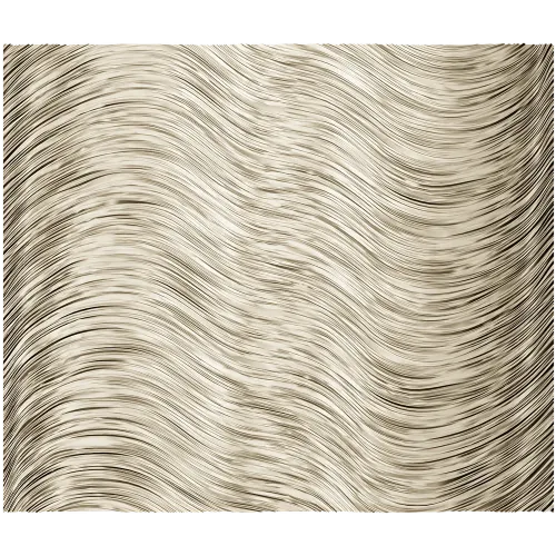 Wavy Grain Decorative Panel STL Model