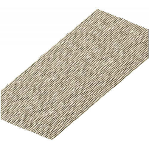 Rippling Wave Panel - STL 3D model for CNC carving