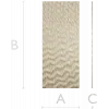 Rippling Wave Panel - STL 3D model for CNC carving