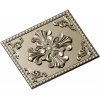 Ornate Fleur-Cross Decorative Panel STL for CNC