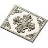 Ornate Fleur-Cross Decorative Panel STL for CNC