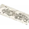 Rococo Cartouche Decorative Panel - STL 3D model for CNC