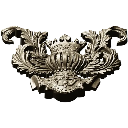 Королевский картуш - 3D модель в формате STL для ЧПУ