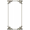 Acanthus Slim Panel - 3D STL model for CNC milling