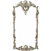 Rococo Acanthus Decorative Frame - STL 3D Model for CNC