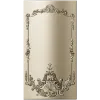 Baroque Shell Cartouche Panel STL for CNC