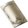 Baroque Shell Cartouche Panel STL for CNC