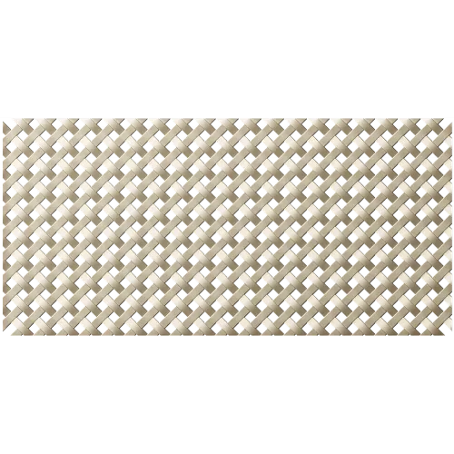 Woven Basket Lattice Decorative Panel - STL 3D Model for CNC