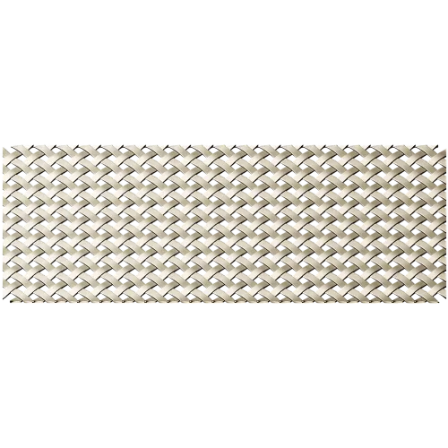 Woven Basket Lattice Decorative Panel - STL 3D Model for CNC