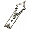 Filigree Acanthus Vertical Panel - STL 3D model for CNC