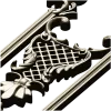 Filigree Acanthus Vertical Panel - STL 3D model for CNC