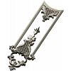 Versailles Lattice Vertical Panel - STL 3D model for CNC