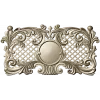 Rococo Medallion Decorative Panel STL for CNC