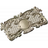 Rococo Medallion Decorative Panel STL for CNC