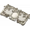 Rococo Medallion Decorative Panel STL for CNC