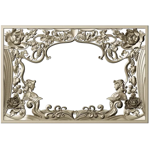 Golden Vine Cartouche