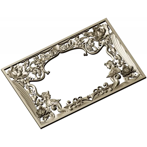 Golden Vine Cartouche