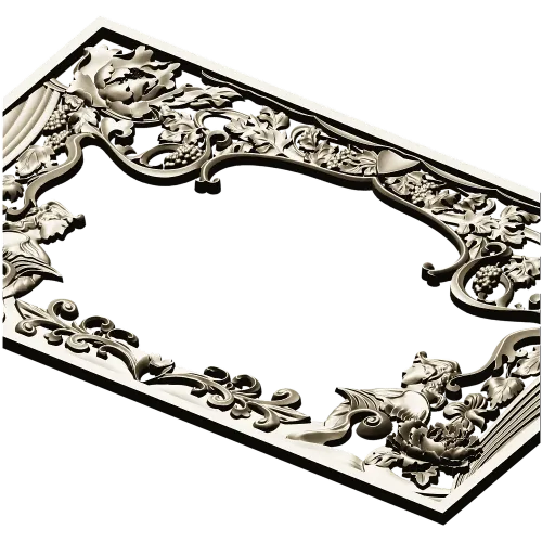 Golden Vine Cartouche